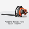 image:imageHusqvarna 350BT Gas Leaf Blower 502cc 21HP 2Cycle Backpack Leaf Blower with 692CFM 180MPH 21N Powerful Clearing Performance and Ergonomic Harness System Gifts for dadBlower