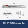 image:imageHusqvarna 599303280 XForce 20 Inch Chainsaw Bar Chainsaw AccessoriesCHAINSAW