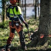 image:imageHusqvarna 8Inch Chainsaw Felling Wedge Chainsaw Safety Gear for Tree Felling and Bucking Made with HighImpact ABS Plastic Orange