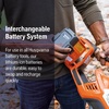 image:imageHusqvarna Leaf Blaster 350iB Battery Powered Cordless Leaf Blower 200MPH 800CFM Brushless Motor and Quiet Operation 40V LithiumIon 75 Ah Battery and Charger Included Gifts for Men 970569904Battery  Charger