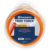 image:imageHusqvarna Trimforce 0095 Inch 140 Foot Spooled String Trimmer Line All Around Use Weed Eater Line with Good Durability and Cutting Performance 05 lbOrange