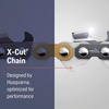 image:imageHusqvarna XCut S93G 14 Inch Chainsaw Chain 38 mini Pitch 050 Gauge 52 Drive Link Chainsaw Blade Replacement PreStretched and Low Kickback GrayGrey