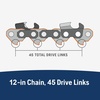 image:imageHusqvarna XCut S93G 14 Inch Chainsaw Chain 38 mini Pitch 050 Gauge 52 Drive Link Chainsaw Blade Replacement PreStretched and Low Kickback GrayGrey