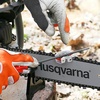 image:imageHusqvarna XCut S93G Chainsaw File Kit for 38 mini Pitch Chainsaw Chains Sharpening Kit Includes Handle Combination Guide Flat and Round Files