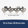 image:imageHusqvarna XCut SP33G 16 Inch Chainsaw Chain 325 Pitch 050 Gauge 66 Drive Links PreStretched Chainsaw Blade Replacement with Superior Lubrication and Low KickbackGreySP33G 16