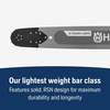 image:imageHusqvarna XTough Light 24 Inch Laminated Chainsaw Bar RSNBlowtorch