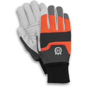 image:imageHusqvarna Functional Saw Protection Gloves MediumGrayOrangeBlack Medium