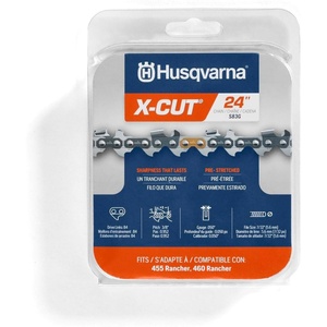 image:imageHusqvarna S83G 24 Chainsaw chain 38 Pitch 050 Guage 84 DLChainsaw Chain