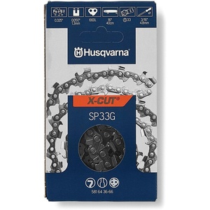 image:imageHusqvarna XCut SP33G 16 Inch Chainsaw Chain 325 Pitch 050 Gauge 66 Drive Links PreStretched Chainsaw Blade Replacement with Superior Lubrication and Low Kickback Gray