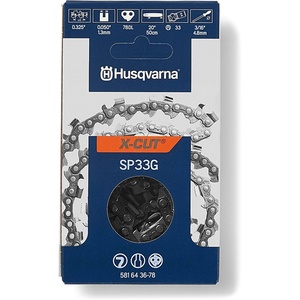 image:imageHusqvarna XCut SP33G 20 Inch Chainsaw Chain 325 Pitch 050 Gauge 78 Drive Links PreStretched Chainsaw Blade Replacement with Superior Lubrication and Low Kickback Gray