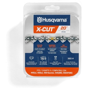 image:imageHusqvarna XCut SP33G 20 Inch Chainsaw Chain for Outdoor Tools 2Pack GraySP33G 20