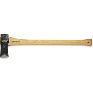 image:imageIncludes one Husqvarna 26Inch Wooden Multipurpose Axe with Leather Edge Cover30 Wooden Splitting Axe  Large