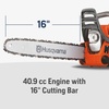 image:imageHusqvarna 435 Gas Chainsaw 40cc 22HP 2Cycle XTorq Engine 16 Inch Chainsaw with Smart Start For Wood Cutting and Tree Trimming 97061211616 inch  435 Chainsaw