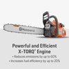 image:imageHusqvarna 440 Gas Chainsaw 40cc 24HP 2Cycle XTorq Engine 18 Inch Chainsaw with Smart Start For Wood Cutting and Tree Trimming 970612318New 440 Chainsaw
